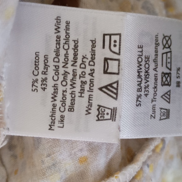 Eddie Bower Viscose Cotton Skirt with Pockets XL - Picture 3 of 3